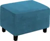 Stretch Ottoman Cover Stool Covers Footstool Protective Náhled obrázku produktu 2