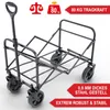 ONBEST Bollerwagen | faltbar | mit Schutzhaube | 61L | 80 Produktbild-Vorschau 7