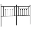 vidaXL Kopfteil Metall Schwarz 160 cm -  Kopf- & Fußenden Produktbild-Vorschau 3