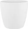 A white pot on a white background. Produktbild-Vorschau