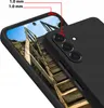 SET Etui für Samsung A56 5G Matt Schwarz Silikon 2 STÜCK Produktbild-Vorschau 3