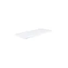 A white mattress topper is shown on a white background. Produktbild-Vorschau