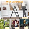 Klappleiter Klapptritt Leiter 3 Stufen Trittleiter Haushalt Produktbild-Vorschau 4