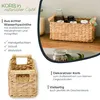 HMF Opbergmand, gevlochten van waterhyacint, decoratieve Productafbeelding-voorbeeld 2