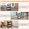 HOMCOM Küchenwagen Küchenregal Servierwagen Produktbild-Vorschau 7