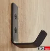 SOTECH Kleiderhaken LOXTEN 60 x 20 x 45 mm echt Edelstahl Produktbild-Vorschau 2