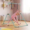 COSTWAY Gymnastická tyč pre deti, hrazda s 4 výškami a Náhľad obrázku produktu 9