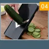 Gemüsehobel mit Restehalter,extrascharfen Edelstahl Produktbild-Vorschau 3