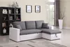 Ecksofa reversibel mit Schlaffunktion und Stauraum "Alain" Produktbild-Vorschau 2