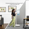 Thomson 32HA4M44 TV Portatile Smart 32" HD Android TV Weiß Produktbild-Vorschau 4
