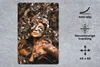MuchoWow® Mauspad Mousepad Luxus - Frau - Schmetterling Produktbild-Vorschau 2