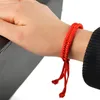 Armband im chinesischen Stil, rotes Seil, geflochtener Produktbild-Vorschau 6