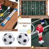 COSTWAY mini stolní fotbal ze dřeva, stolní fotbal včetně Náhled obrázku produktu 4