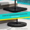 Sonnenschirmständer Kreuzfuß, wetterbeständig, für Stangen Produktbild-Vorschau 7