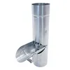 Zambelli Regenwasserklappe mit Sieb Titanzink 100 mm 137305 Produktbild-Vorschau 1