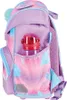 Close-up of a backpack side pocket with a water bottle inserted. Produktbild-Vorschau