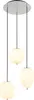Globo Lighting Hängeleuchte Metall Nickel matt, 3x E14 Produktbild-Vorschau 1