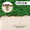 CADOCA® 2x Insektenhotel Bug's Inn 31x30,5x9,5cm Holz Produktbild-Vorschau 4