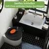 banjado Design WC Sitz Anthrazit mit Absenkautomatik MDF - Produktbild-Vorschau 5