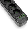 Stroomverdelers met 4 stopcontacten (type C) en 4 Productafbeelding-voorbeeld 4