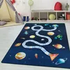 Carpetsale24 Kinderteppich Weltraum Design Jungen Teppich Produktbild-Vorschau 2