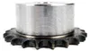 Pignon 06B, 21 dents, avec moyeu, trempé, P : 9,525, 3/8″ Voir les images du produit 1