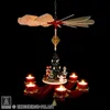 Eénlaags hangende piramide "Winterkinder", rood Productafbeelding-voorbeeld 4