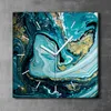Coloray Uhr auf Leinwand 30x30 cm Wand Uhr Dekoration Produktbild-Vorschau 2