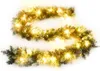 Weihnachtsgirlande mit LED-Lichtern Grün 5,2 m PVC Produktbild-Vorschau 8