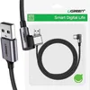 Ugreen Cavo angolare Usb a Usb-C Us284, 3A, 2M (nero) Anteprima dell’immagine prodotto 1