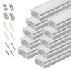Speed 10x 1m LED Profil Aluprofil Alu Leiste Schiene Produktbild-Vorschau 10