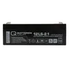 Q-Batteries 12LS-2.1 12V 2,3Ah Blei-Vlies Akku / AGM VRLA Produktbild-Vorschau 2