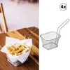 4er Set Servierkorb Frittierkorb Mini Pommesschale Pommes Produktbild-Vorschau 2