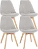Set van 4 eetkamerstoelen Linares Productafbeelding-voorbeeld 1