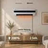 M Mimotec keramische wandverwarming, 3000W, stille werking Productafbeelding-voorbeeld 4