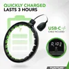Tunturi Hula Hoop Smart Regolabile con Massaggio e Peso 1,3 Anteprima dell’immagine prodotto 8