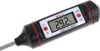 A digital thermometer with an LCD screen displaying temperature. Produktbild-Vorschau