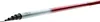 A telescopic fishing rod, extended and lying on a white background. Anteprima dell’immagine prodotto