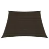 vidaXL Tenda da sole 160 g/m² Marrone 3/4x2 m HDPE Anteprima dell’immagine prodotto 14