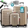MONZANA® 3-delige kofferset met TSA-slot, waszak, Productafbeelding-voorbeeld 9