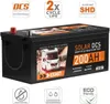 Solarbatterie 12V 200Ah EXAKT DCS Wohnmobil Versorgung Boot Produktbild-Vorschau 2