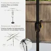 Parasol COSTWAY 300 cm résistant au vent, stable, parasol Voir les images du produit 6