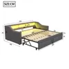 Diagram with measurements of a sofa bed. Produktbild-Vorschau