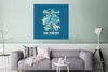MuchoWow® Poster Surfbrett - Strand - Retro 75x75 cm - Wand Produktbild-Vorschau 5