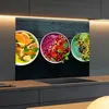 Spritzschutz Küchenrückwand Glas 80 x 40 cm Leckere Produktbild-Vorschau 2