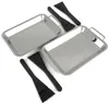 2er Set Edelstahl Grillpfanne Portionspfanne Grill Produktbild-Vorschau 6