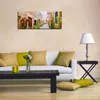 Wallario Premium Leinwandbild Südländische Gasse mit alten Produktbild-Vorschau 2