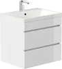 Badmöbel Fellini 60 SoftClose eiche gold mit drei Produktbild-Vorschau 3