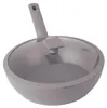 Wok pánev s poklicí 28 cm Taupe Berlinger Haus BH 8094, Náhled obrázku produktu 3