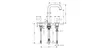 hansgrohe  AXOR Citterio 3-Loch Waschtischarmatur 170, Produktbild-Vorschau 4
